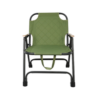 Chaise pliante robuste et durable pour l'extérieur avec sac de transport - Portable pour la pêche, les pique-niques et la plage