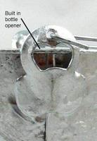 Cubo de Cerveza Galvanizado Corona Extra de Acero Inoxidable de Alta Calidad con Abrebotellas Integrado