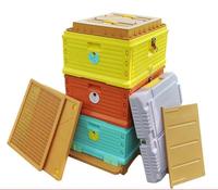 Cajas de Colmena Langstroth de 3 Niveles, Colmenas de Abejas, Colmenas de PVC para Apicultura