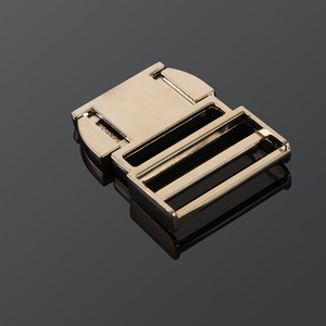 Metal Sliding Buckle 32mm Silver Durable For Bags Pet Leash <b>Webbing</b> Adjustment - Product Image 3