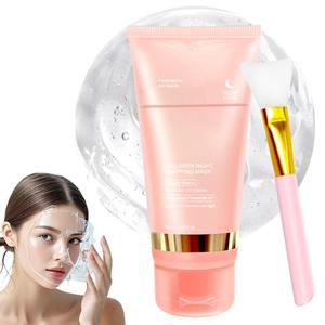 0728 Mascarilla Facial Nocturna Reafirmante con Colágeno, Rejuvenecedora, Hidratante y Antienvejecimiento - Product Image 2