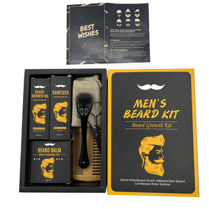 Set per Ammorbidire la <span class=keywords><strong>Barba</strong></span> da Uomo, Kit per la Crescita della <span class=keywords><strong>Barba</strong></span> a Basso MOQ, Set per la <span class=keywords><strong>Barba</strong></span> Maschile - Product Image 3