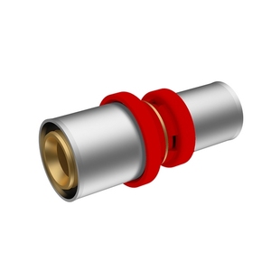 Raccordo a pressione dritto a doppia riduzione Ikaro 20 x 16 per connessioni di tubi - Product Image 1