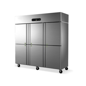 Refrigeradores y congeladores comerciales verticales de 4 puertas con certificado Rebirth en enfriador de estilo <span class=keywords><strong>americano</strong></span> de acero inoxidable - Product Image 2