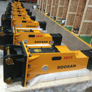 สำหรับอุปกรณ์เครื่องยนต์กล่อง SB43 เส้นผ่านศูนย์กลาง 75 มม. น้ำหนัก 375 กก. ประหยัดพลังงาน สำหรับงานรื้อถอนก่อสร้าง สำหรับรถขุดขนาด 6-9 ตัน 1 ตัว - Product Image 1