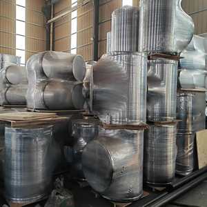 中国制造定制 ASME B16.9 卫生级碳钢合金钢对焊管件不锈钢三通 OEM - Product Image 6