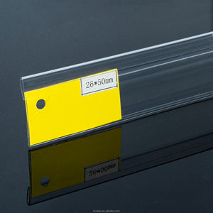 Bandes adhésives pour supermarchés, porte-étiquettes de prix et bandes de données en plastique pour présentoirs de rayonnages - Product Image 2