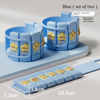 Poids de poignet et de cheville en silicone à haute élasticité avec construction fonctionnelle intégrée pour la course à pied et l'entraînement de résistance