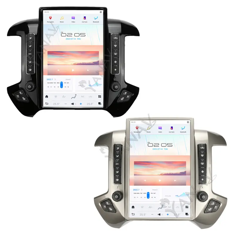 Android 11 Car Radio Multimedia Player GPS Navigation Wireless Carplay For Chevrolet Silverado GMC Sierra 2013-2019