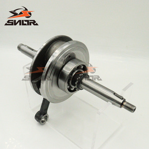 Pièces de moteur automobile de moto de fournisseur d'usine de SNOR vilebrequin en acier forgé pour Bajaj CT <span class=keywords><strong>110</strong></span> raccords de moteur vilebrequins - Product Image 1