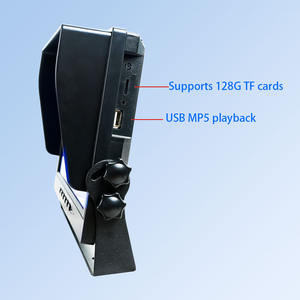 מסך מגע 10.1 אינץ מסך מסך מגע מסך מסך מסך מסך מגע 1080p hd mp5 שמע rearview usb נייד עבור מכוניות - Product Image 5