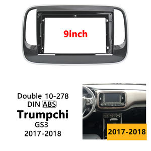 Bingkai instalasi Stereo <span class=keywords><strong>Audio</strong></span> Panel dasbor mobil Aksesori Mobil pemutar Multimedia 2017-2018 untuk GAC Trumpchi GS3 - Product Image 2