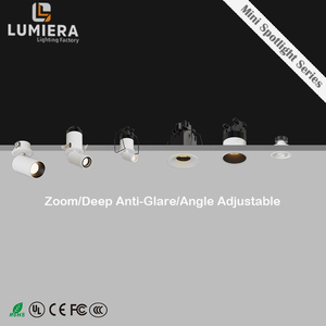 <span class=keywords><strong>Spot</strong></span> encastré <span class=keywords><strong>LED</strong></span> COB sans cadre CRI 95+ anti-éblouissement en aluminium mini invisible 35mm moderne pour hôtel et vitrine de bijoux - Product Image 1