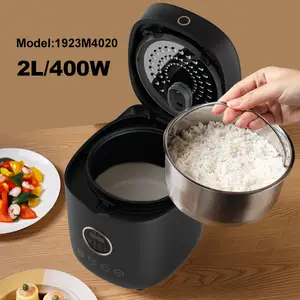 2L Dual Voltage Japanischer elektrischer Mini-Reiskocher Dampf garer Reis-und Suppen kocher für Ihre Küche Reiskocher 0,3 mit WLAN