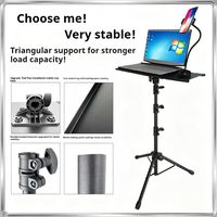 Support de projecteur pliable universel pour téléphones, souris et PC - Trépied de sol portable réglable pour mini-projecteur AV DIY