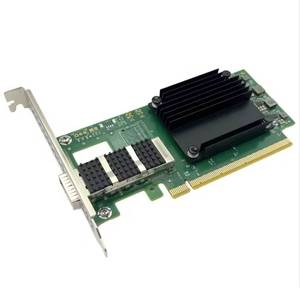 Adaptador de Red de Alta Capacidad QSFP56 de Doble Puerto 200GbE, Tarjeta PCIe MCX623105AN-VDAT para Centros de Datos y Servidores HPC - Product Image 1