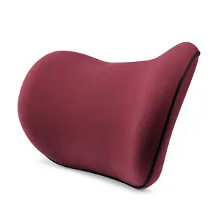 Bantal baca penopang Lumbar nyaman, desain bantalan busa memori punggung kursi kantor untuk sofa game mobil