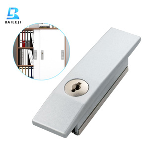 Nhà Máy Trực Tiếp Thép Đôi Tủ Khóa Với Kẽm Hợp Kim Xử Lý Tủ Quần Áo Đồ Nội Thất Cửa Trượt Xi Lanh Khóa - Product Image 1