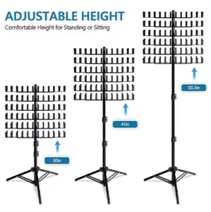 Wholesale Cheap Salon Hair <b>Extension</b> Display Rack Portable Adjustable Braiding Stand Hair <b>Braid</b> Rack Tool - Product Image 4