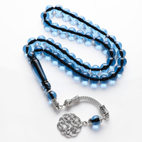 Bracelet de prière islamique traditionnel 51 perles Tasbih pour femme, en bakélite, cadeau de prière, pendentifs et breloques tendance