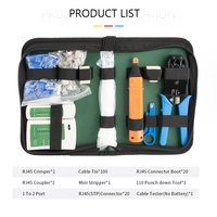Ensemble d'outils à main pour la maison, très vendu, pince à réseau, kit d'outils réseau, outils de quincaillerie de qualité supérieure