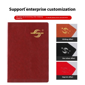 Nhà Máy Bán buôn tùy chỉnh A5 kinh doanh bìa cứng văn phòng phẩm Tạp Chí máy tính xách tay logo dập nổi mềm PU Faux Nhật Ký Da B5 - Product Image 5
