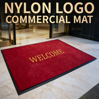 Karpet Lantai Minimalis Modern Anti-Aus dari Bahan Nylon dengan Logo Custom untuk Pusat Perbelanjaan