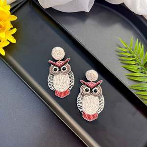 Pendientes Colgantes Bohemios de Moda Hechos a Mano con Cuentas, Joyería Étnica para Mujer, Accesorios de Moda - Product Image 1