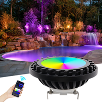 Vente en gros 9-17V basse tension éclairage paysager IP67 étanche PAR36 LED paysage RGB BT Wifi ampoule intelligente