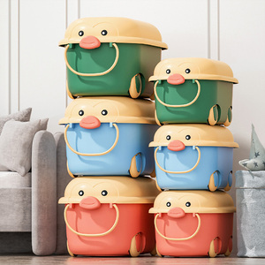 Dễ Thương Phim Hoạt Hình Động Vật <span class=keywords><strong>Container</strong></span> Hình Dạng Đồ Chơi Tổ Chức Đa Chức Năng Stackable Kids Toy Hộp Lưu Trữ - Product Image 2