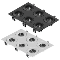 Spot à Led Réglable Cob Gu10 Spot à Led Angle de Faisceau de 18 Degrés Spot à Led pour Plafond