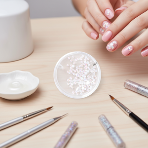 Profesional K Beauty 3D decoración de uñas diseño de gota de agua con accesorios de GEMA de cristal juego de manicura y pedicura - Product Image 3