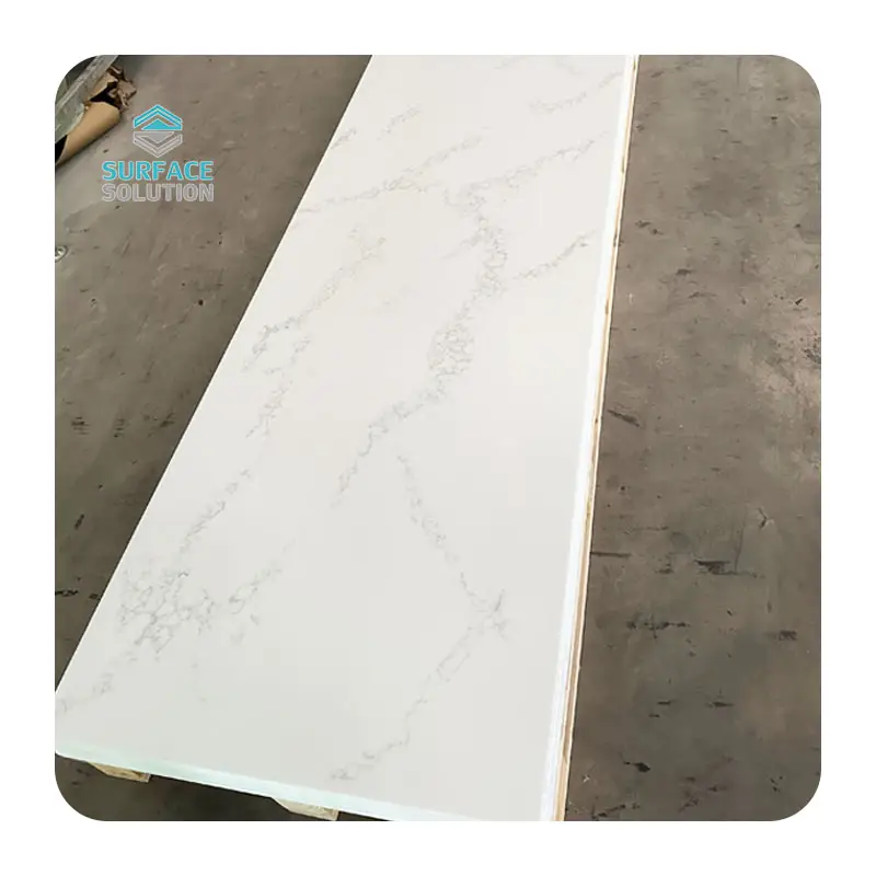 Factory 12x760x3660mm himacs Artificial Stone Sheet Staron Pure Modified Acrylic Solid Surface Slab for Countertops Vanity Top