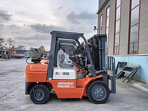 Carretilla elevadora diésel a precio de fábrica, 1,5 toneladas, 2 toneladas, 3 toneladas, 3,5 toneladas, carretilla elevadora todoterreno, precio barato, motor EPA Eur5 confiable, neumático sólido - Product Image 6