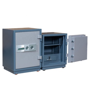 <span class=keywords><strong>Caja</strong></span> <span class=keywords><strong>fuerte</strong></span> inteligente resistente al fuego con cerradura digital electrónica 2 horas de acero laminado en frío ignífugo 4 ruedas de PVC - Product Image 3