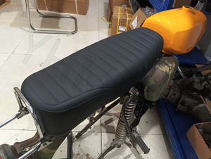 YHMOTO Siège arrière plat pour moto, coussin imperméable noir pour Simson IFA S50 S51 S70 - Product Image 6