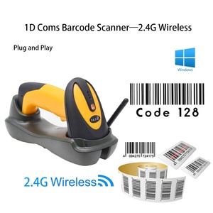 2.4G Trạm Sạc không dây máy quét mã vạch Laser máy quét mã vạch cầm tay để kiểm tra giá - Product Image 6