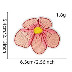 Iron on Embroidered Cute Spring Flower Angel butterfly Bowknot <b>Bee</b> House Mushroom Patches for Kid Clothes Bag Decoration - Product Image 2