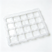Plateau en blister PET antistatique ESD épaissi sur mesure, matériau écologique pour usage industriel dans l'électronique
