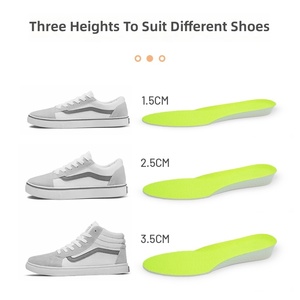 <span class=keywords><strong>Solette</strong></span> Unisex Traspiranti ad Alta Elasticità per Assorbimento degli Urti, Comfort Sportivo <span class=keywords><strong>con</strong></span> <span class=keywords><strong>Rialzo</strong></span> in Materiale Popcorn - Product Image 3
