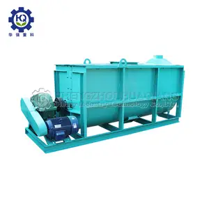 Wormcast bio fertilizer ribbon mixer/mixing machine