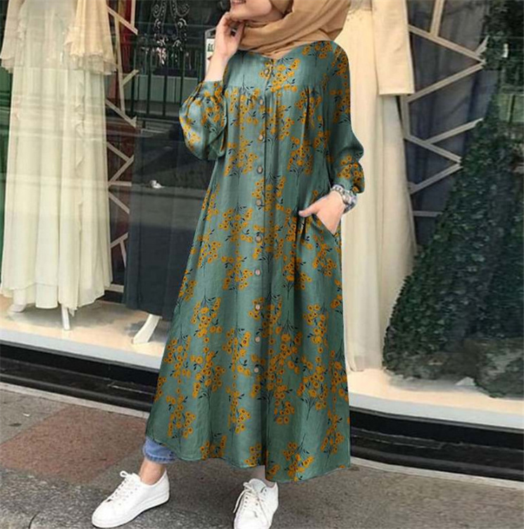 Cotton Printed Abayas China Trade,Buy 