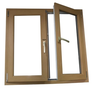 Chất lượng cao xử lý tốt cửa sổ trượt PVC kích thước tùy chỉnh với kính cường lực an toàn - Product Image 1