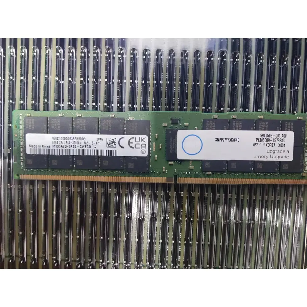ذاكرة وصول عشوائي-SNPP2MYXC/64G 64GB DDR4 3200AA ECC RDIMM 2RX4, رام لأجهزة ديل P2MYX 0P2MYX 0P2MYX ، تعمل بشكل ممتاز ، شحن سريع ، جودة عالية