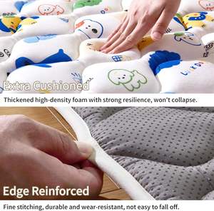 Tappetino Morbido in Schiuma per Gattonare, Uso a Terra, Imbottitura Spessa, Antiscivolo e Facilmente Pieghevole - Product Image 5