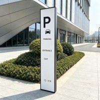 Plaques directionnelles LED multicolores personnalisées, enseignes publicitaires commerciales pour centres commerciaux, hôpitaux, communautés et zones industrielles