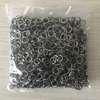 Grand jeu Sports étanche en acier inoxydable jigging leurre eau salée mer courbée pêche avec anneau fendu pour le positionnement du lac