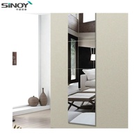 Decoration Best Selling Square Custom Shapes Full Length Wall Mirror Tiles Frameless Mirror Combination Dressing Mirror Factory