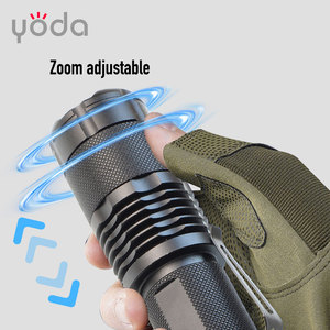 Xách Tay Dài Phạm Vi Siêu Sáng Có Thể Sạc Lại 2 Trong 1 Màu Đỏ Màu Xanh Lá Cây Ánh Sáng <span class=keywords><strong>LED</strong></span> Đèn Pin Cho Săn Bắn - Product Image 2