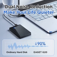 Disques Durs Externes EAGET G20-7 pour Ordinateur Portable, 1 To, 2 To, 4 To, 5 To, HDD Portable, Cadeau d'Entreprise